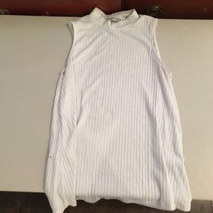 White sweater tank